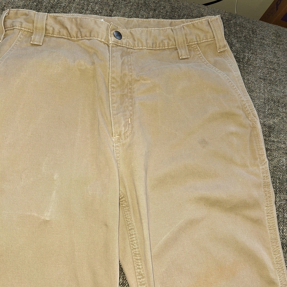 Carhartt Men's Khaki Chinos - Picture 2 of 8